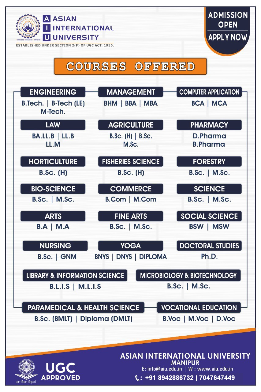 Asian International University Admission 2025 – Apply Through MedTech Foundation, West Bengal