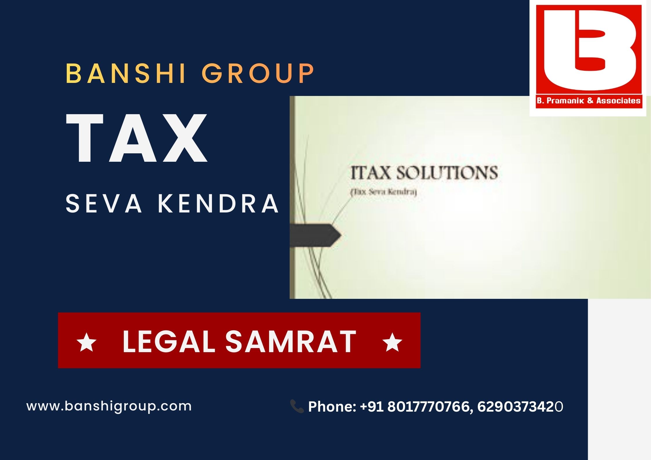 Banshi Group Tax Seva Kendra: India’s Most Reliable Hub for Stress-Free Tax Support