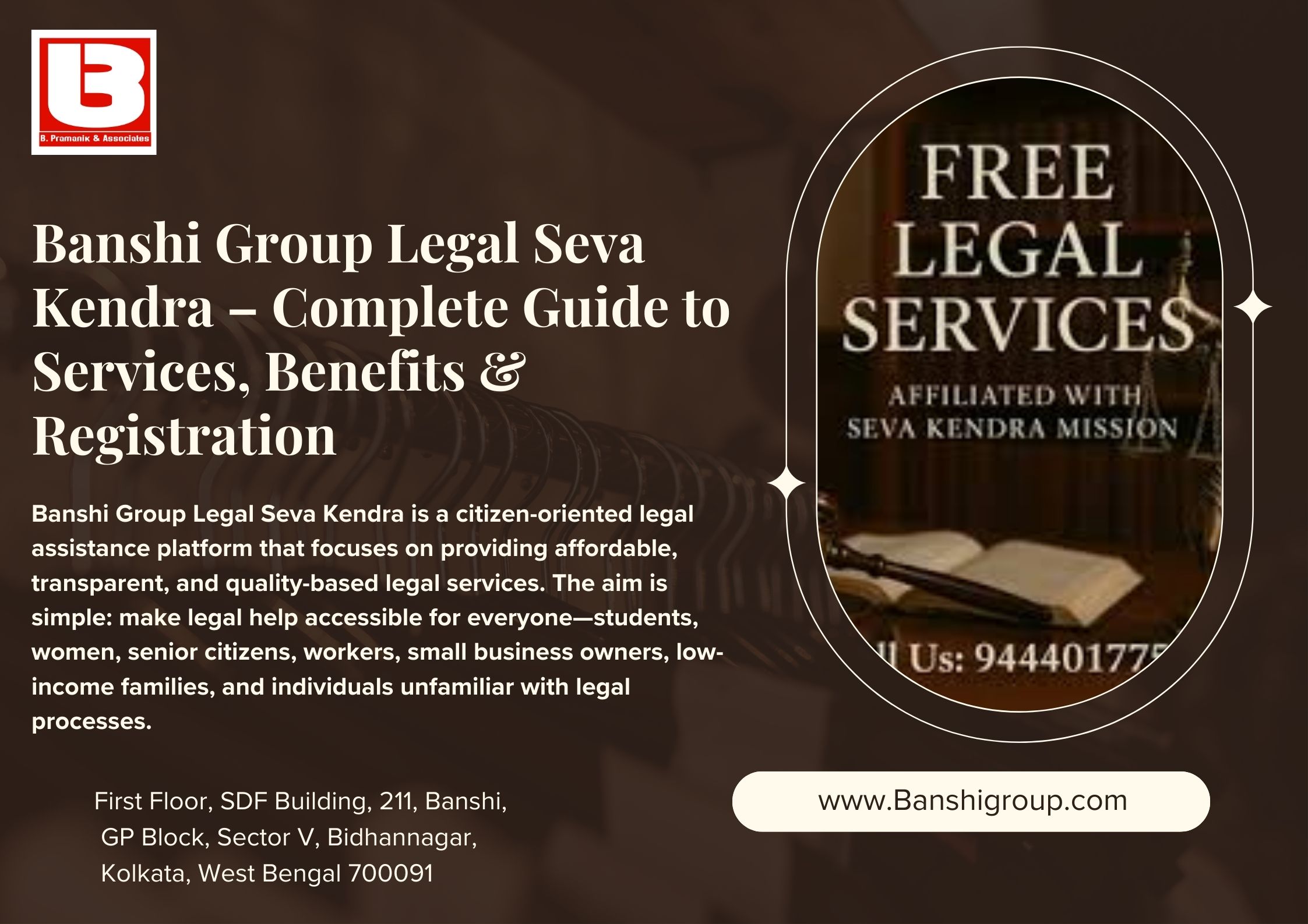 Banshi Group Legal Seva Kendra: India’s Trusted Hub for Legal, Tax & Registration Services