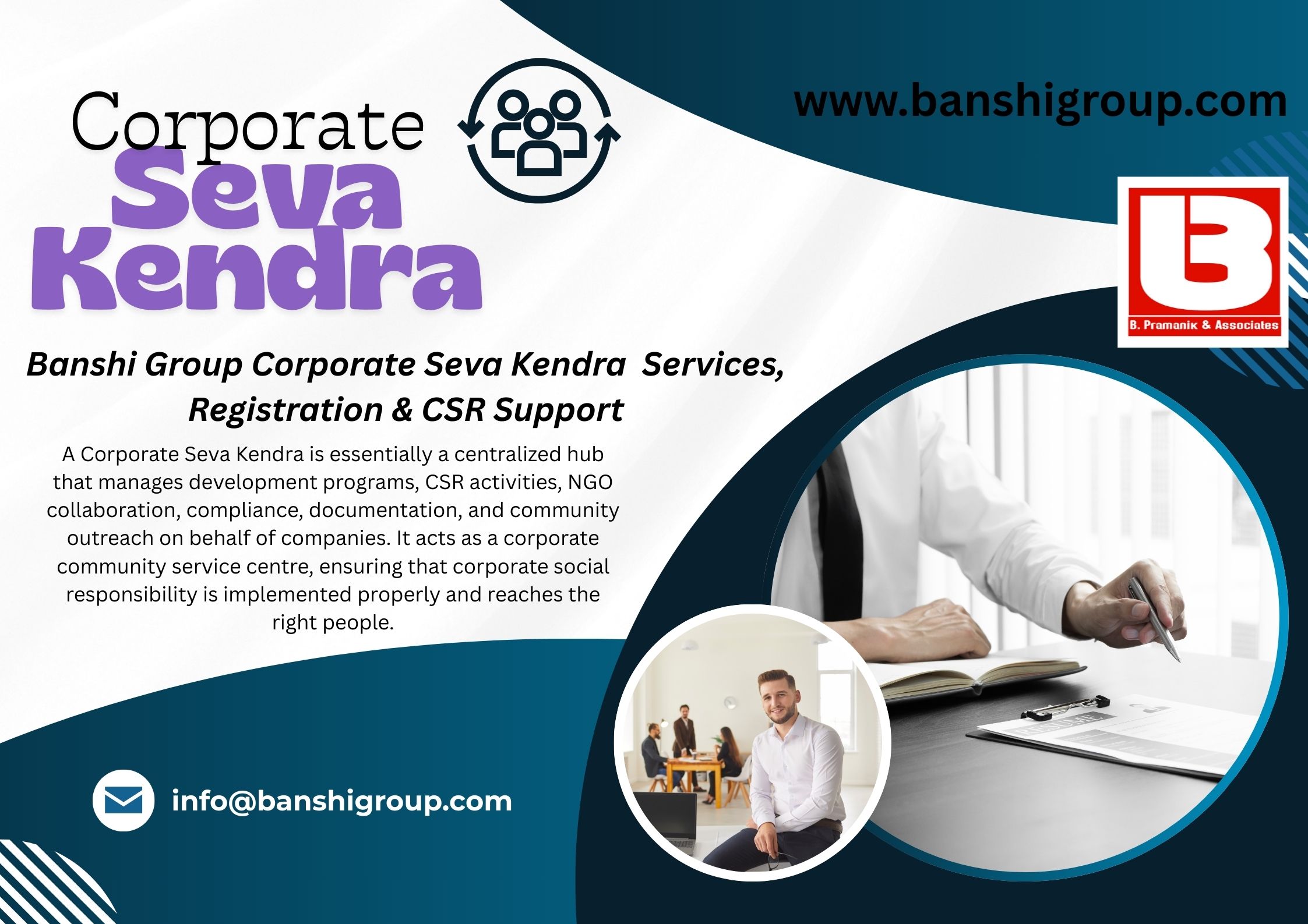 Banshi Group Corporate Seva Kendra – Services, Registration & CSR Support