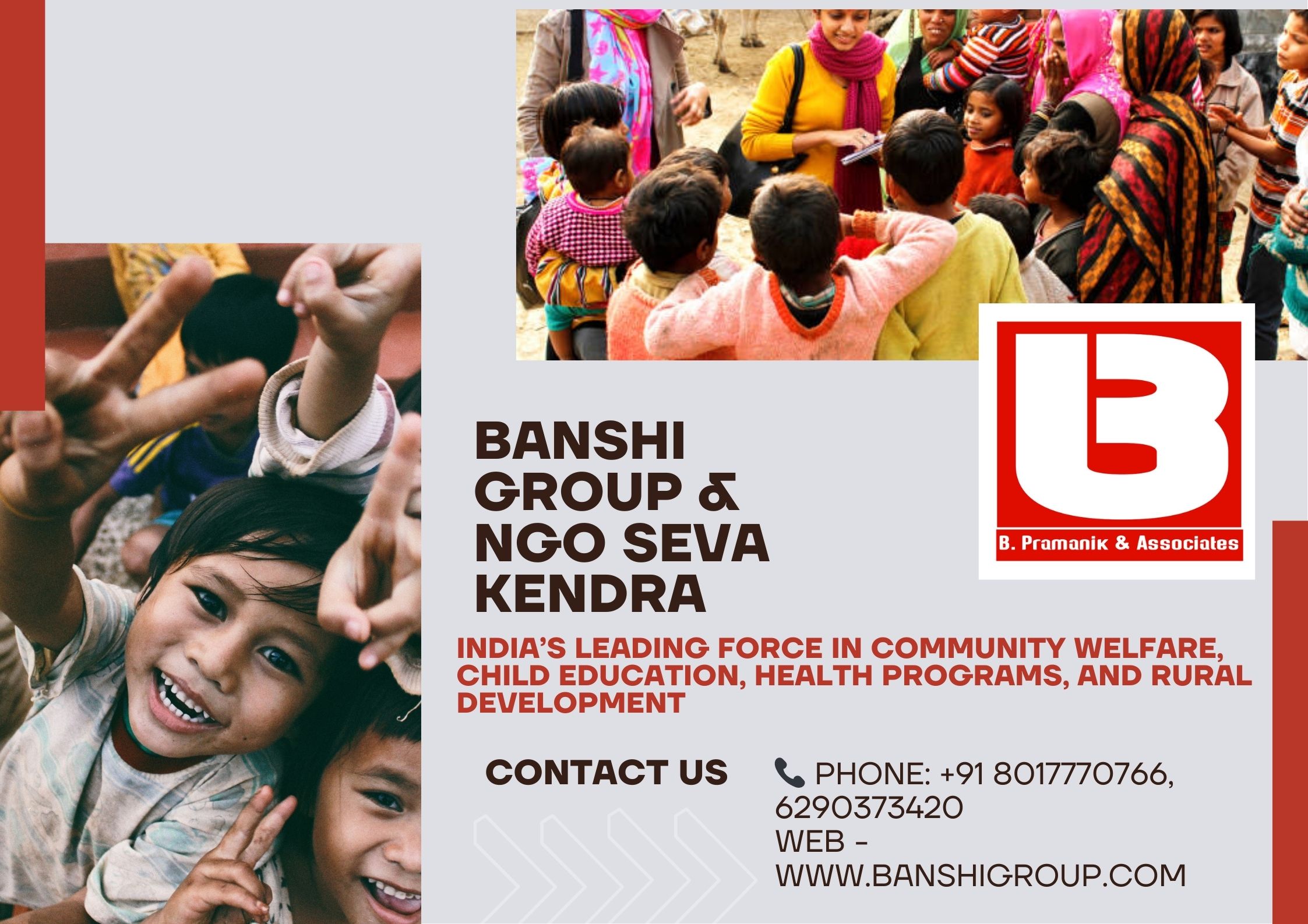 Banshi Group & NGO Seva Kendra: Driving India’s Welfare